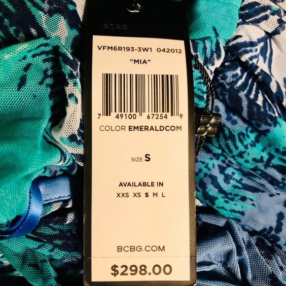 Beautiful brand new BCBG Mia one-shoulder cocktail dress - Picture 9 of 16